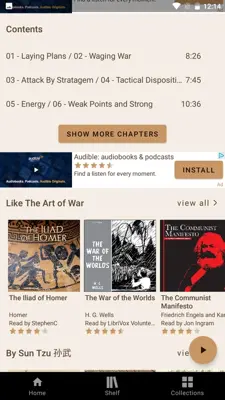 LibriVox Audio Books android App screenshot 2